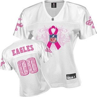 philadelphia eagles 2010 breast cancer awareness fashion jersey