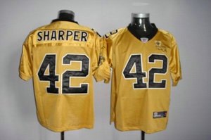 new orleans saints 42 sharper gold jerseys