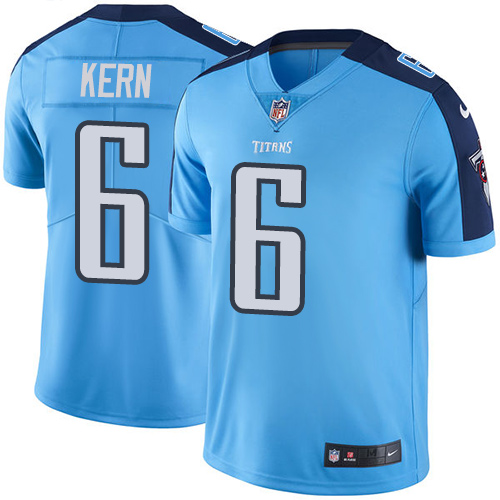 Nike Titans #6 Brett Kern Light Blue Team Color Youth Stitched NFL Vapor Untouchable Limited Jersey