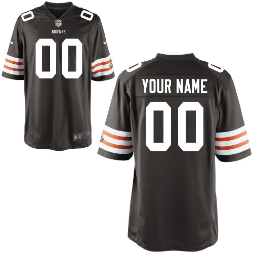 men's NEW cleveland browns customized game team color jerseys