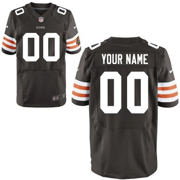 men's NEW cleveland browns customized elite team color jerseys