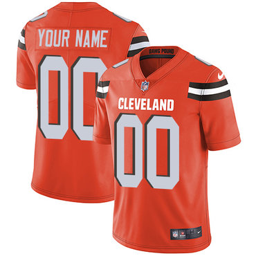 Nike Cleveland Browns Limited Orange Alternate Men's Jersey NFL Vapor Untouchable Customized jerseys