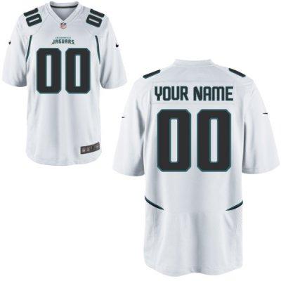 Youth NEW Jacksonville Jaguars Customized Game White Jerseys