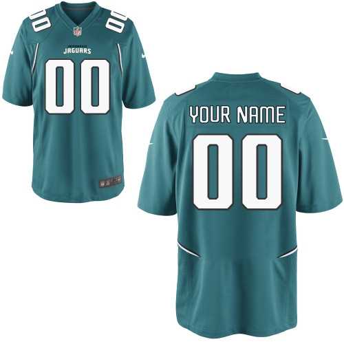 men's jacksonville jaguars customized game team color jerseys