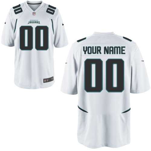 men's jacksonville jaguars customized game white jerseys