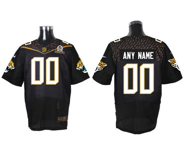 Nike NFL Jacksonville Jaguars 2016 PRO BOWL Black Men's Stitched Elite Customized Jersey