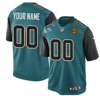 Nike Jacksonville Jaguars Customized 2013 Green Limited Jersey