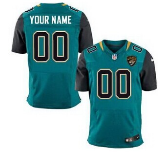 Nike Jacksonville Jaguars Customized 2013 Green Elite Jersey