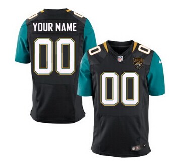 Nike Jacksonville Jaguars Customized 2013 Black Elite Jersey