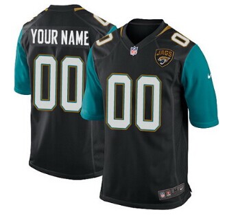 Nike Jacksonville Jaguars Customized 2013 Black Game Jersey