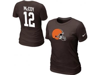 Women NEW Cleveland Browns Colt McCoy Name & Number T-Shirt