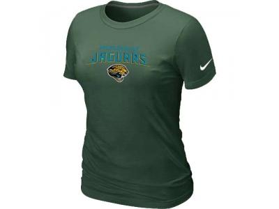 Women Jacksonville Jaguars Heart & Soul D.Green T-Shirt