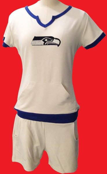 NIKE NFL Seattle Seahawks women's sport suit white