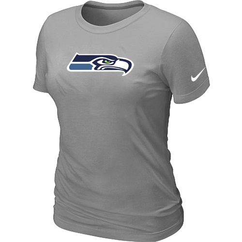 Women Seattle Seahawks L.Grey T-Shirts