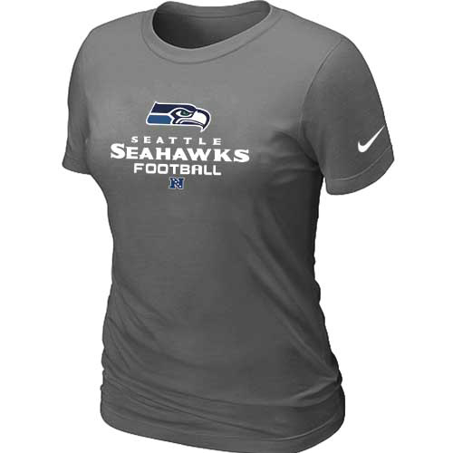 Women Seattle Seahawks D.Grey T-Shirt