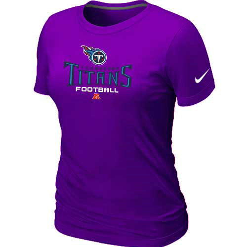 Women Tennessee Titans Purple T-Shirt