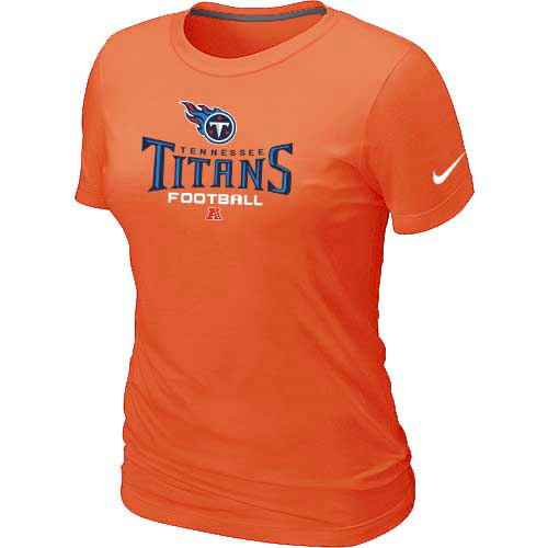 Women Tennessee Titans Orange T-Shirt