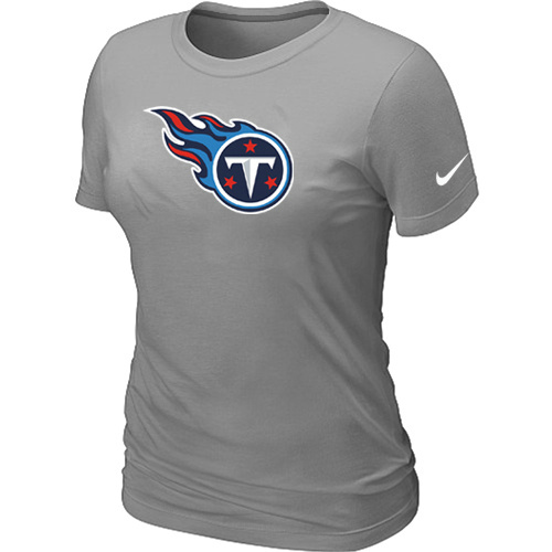 Women Tennessee Titans L.Grey T-Shirts