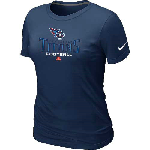 Women Tennessee Titans D.Blue T-Shirt