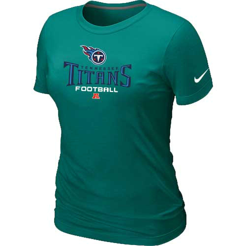 Women Tennessee Titans Green T-Shirt