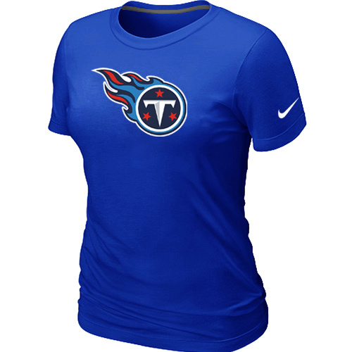 Women Tennessee Titans Blue T-Shirts