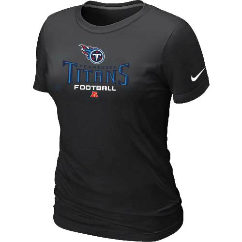 Women Tennessee Titans Black T-Shirt