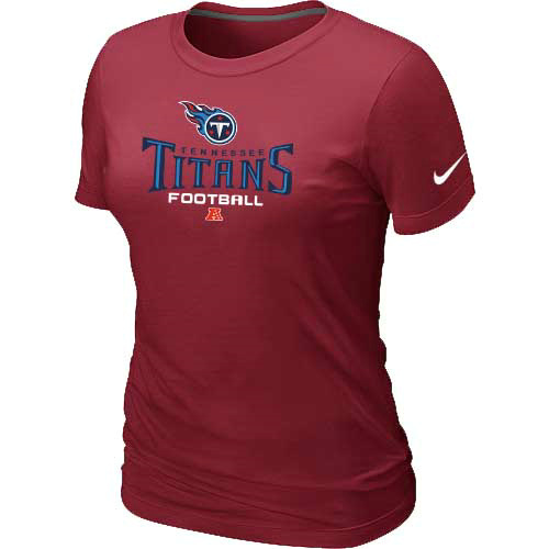 Women Tennessee Titans Red T-Shirt