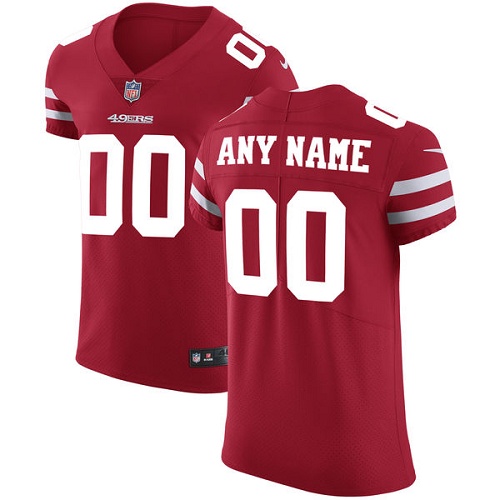 Nike NFL San Francisco 49ers Vapor Untouchable Customized Elite Red Home Men's Jersey