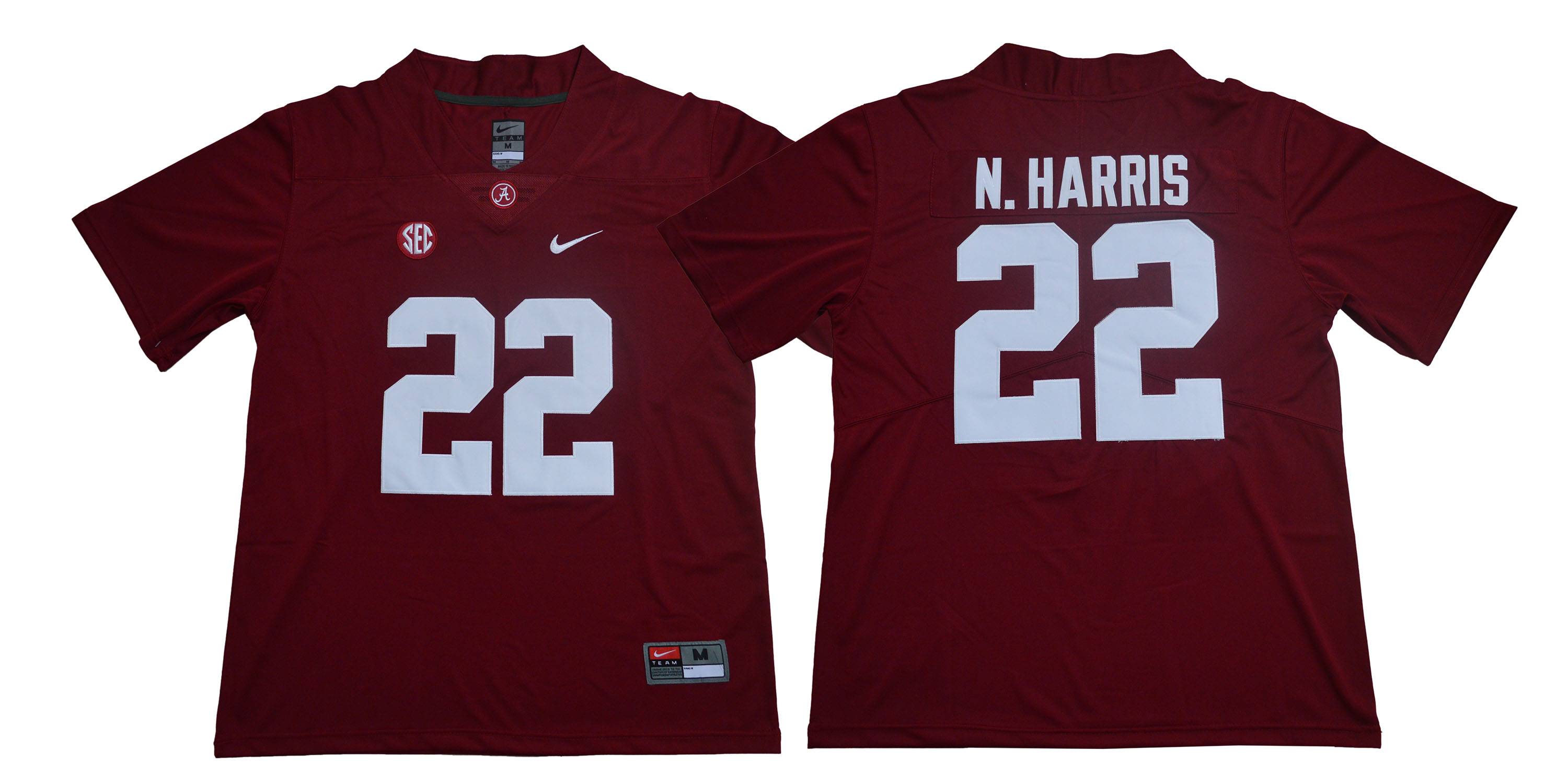 Alabama Crimson Tide 22 Najee Harris Red College Football Jersey