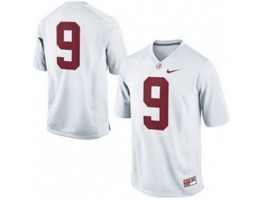 Alabama Crimson Tide 9 Amari Cooper White College Football Limited NCAA Jerseys