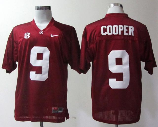 NEW Alabama Crimson Tide Amari Cooper 9 Crimson College Football Jerseys