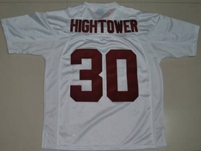 crimson tide #30 donot hightower white embroidered ncaa jersey