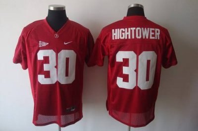 crimson tide #30 donot hightower red embroidered ncaa jersey