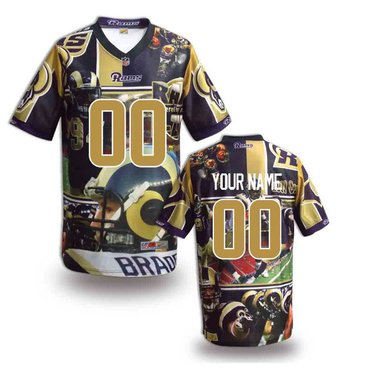 New St. Louis Rams Customized Jersey-01 (3)