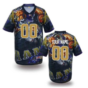 New St. Louis Rams Customized Jersey-01