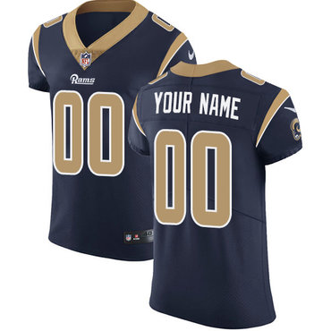 Nike Los Angeles Rams Elite Navy Blue Home Men's Jersey NFL Vapor Untouchable Customized jerseys