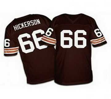 cleveland browns 66 hicherson brown jerseys