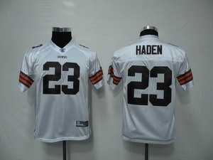 cleveland browns 23 joe haden white jerseys