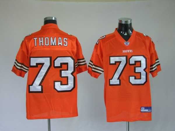 cleveland browns 73 joe thomas orange