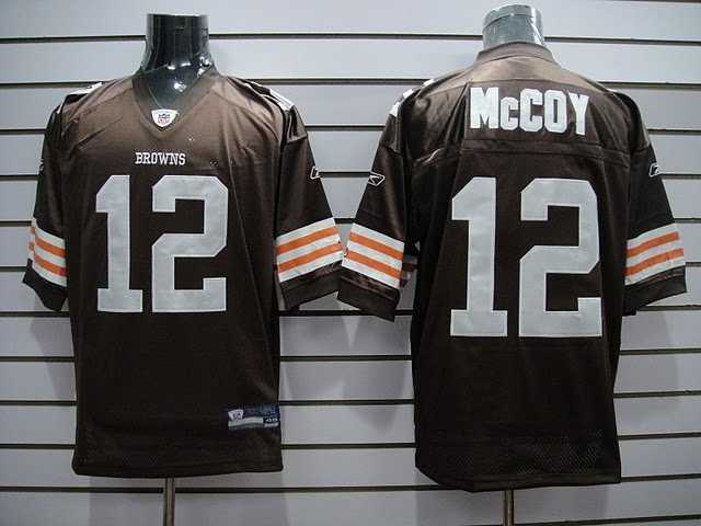 cleveland browns 12 mccoy brown color