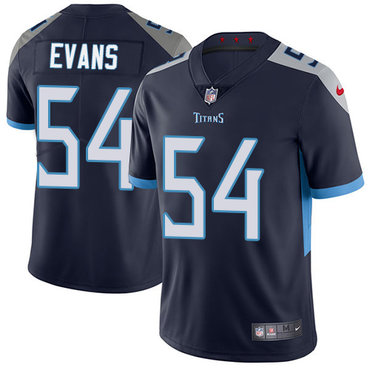 Nike Titans #54 Rashaan Evans Navy Blue Alternate Youth Stitched NFL Vapor Untouchable Limited Jersey