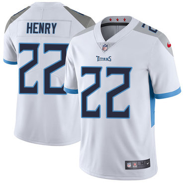 Nike Titans #22 Derrick Henry White Youth Stitched NFL Vapor Untouchable Limited Jersey