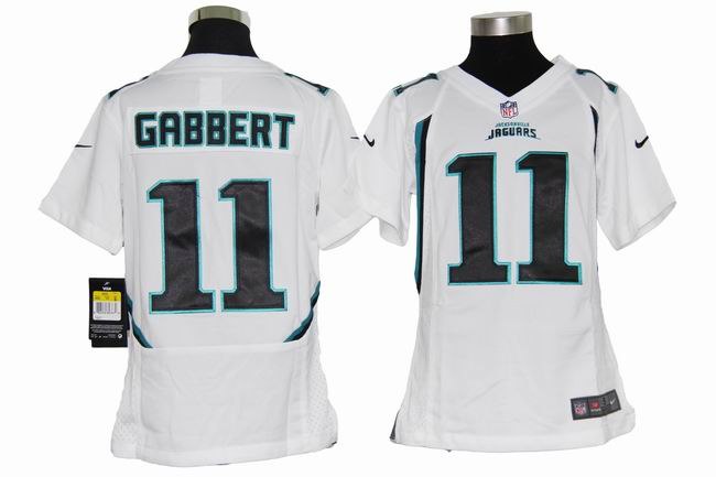 Youth NEW Jacksonville Jaguars 11 Blaine Gabbert White Jerseys