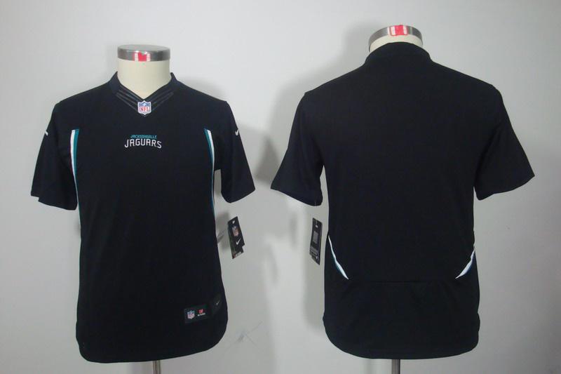 Youth NEW Jacksonville Jaguars Blank Black Jerseys