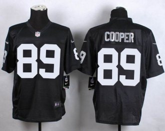 Nike Oakland Raiders #89 Amari Cooper Black Team Color Men's Stitched NFL Elite jersey