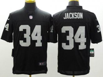 Nike Oakland Raiders #34 Bo Jackson Black Team Color NFL Limited Jersey