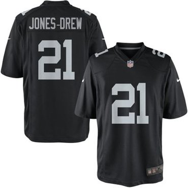 NEW Oakland Raiders #21 Maurice Jones-Drew black NFL Elite Jersey