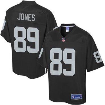 NEW Oakland Raiders james jones #89 black NFL Elite Jersey