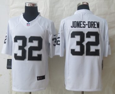 NEW Oakland Raiders #32 Maurice Jones-Drew White NFL Limited Jersey