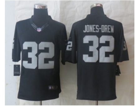 Nike Oakland Raiders #32 Jones-Drew Black Jerseys(Limited)